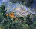 Montagne Sainte Victoire und das Schwarze Schloss Paul Cezanne